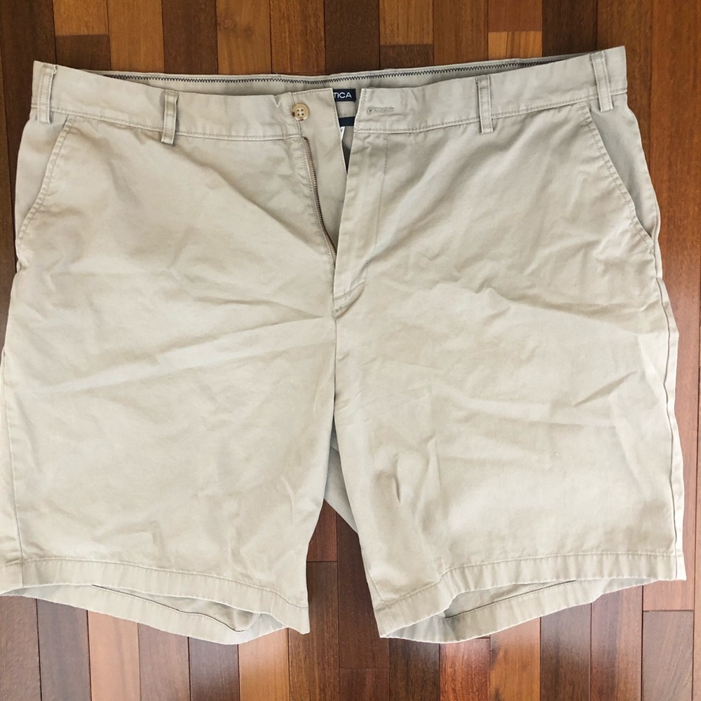 Nautica men’s khaki shorts 48